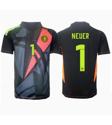 Tyskland Manuel Neuer #1 Målmand Replika Hjemmebanetrøje EM 2024 Kortærmet